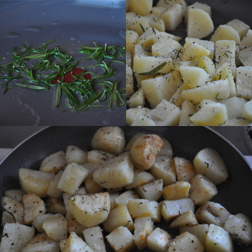 Rosemary roasted potatoes